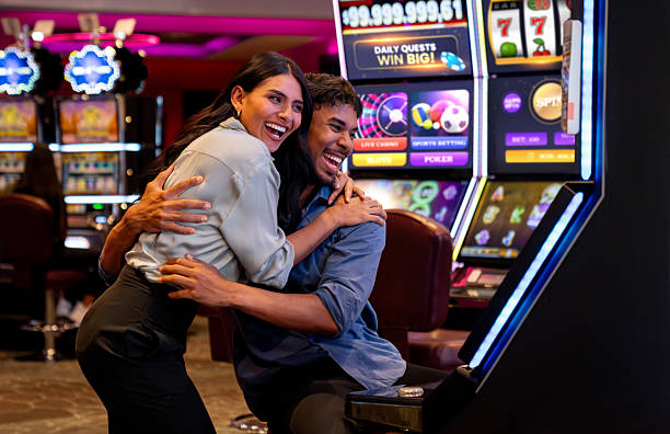 Free spins multiplier display
